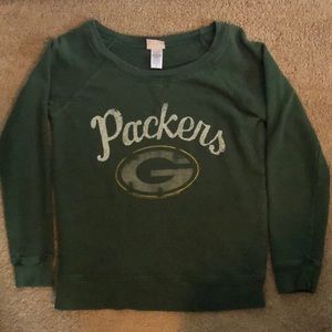 Fitted Green Bay Packers Sweatshirt Size M